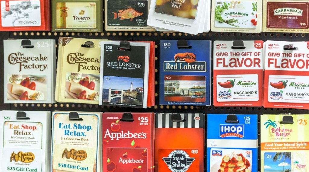 gift cards