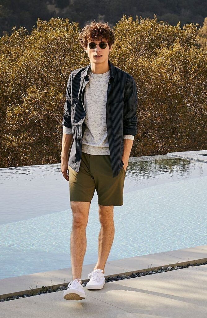 double layer summer outfits for guys