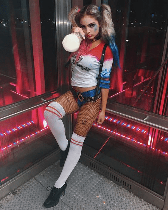 harley quinn halloween costumes for teenage girls