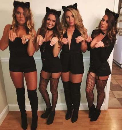 cat halloween costumes for teenage girls best friends