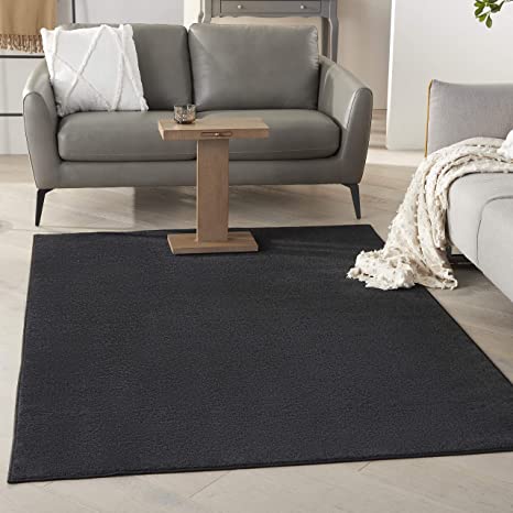 rectangular black rugs for college dorm