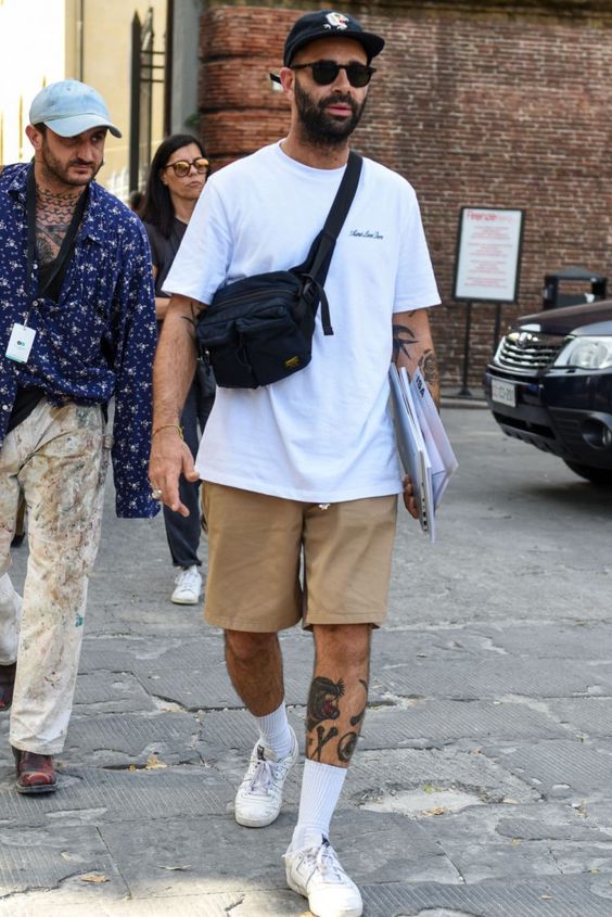 fanny pack skater guy outfits
