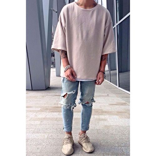 oversized shirt yeezy street wear