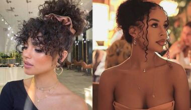 homecoming hairstyles for curly hair