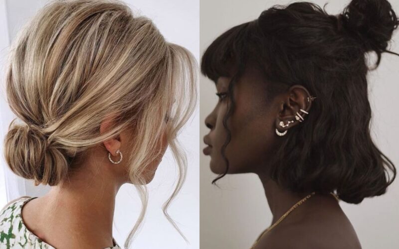 homecoming hairstyles for short hair