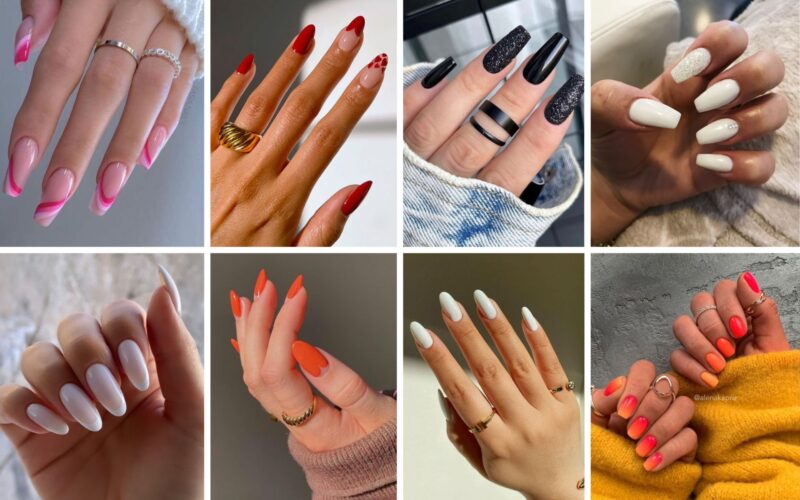 homecoming nail ideas