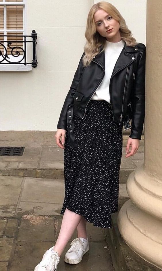 leather jacket funeral outfits for teenage girls