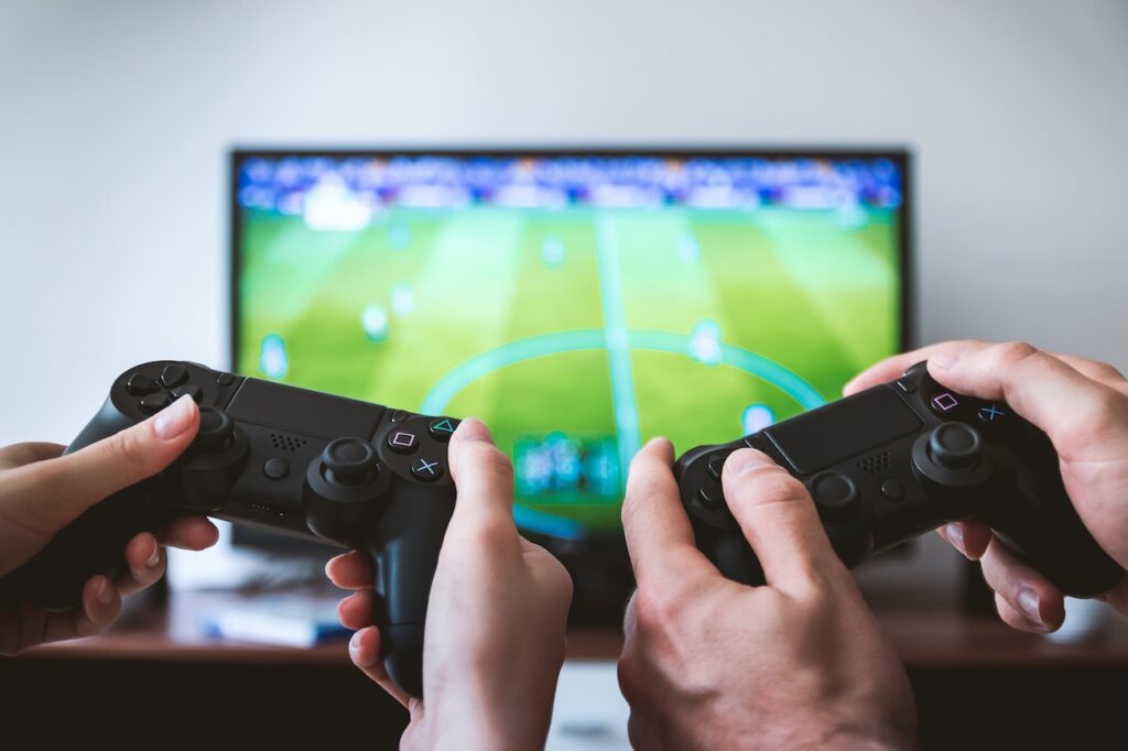 video game night on New Years Eve