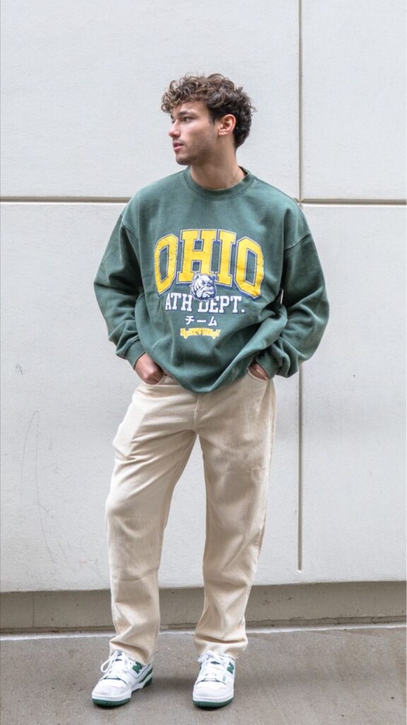 first day of college outfits for guys