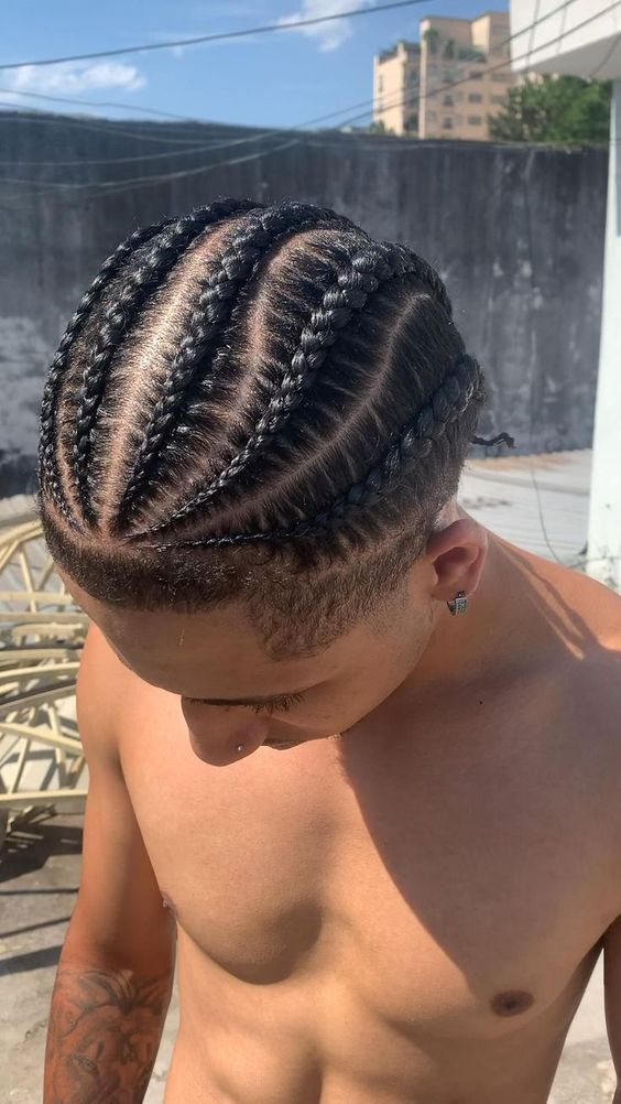 hairstyles for black teen guys cornrows