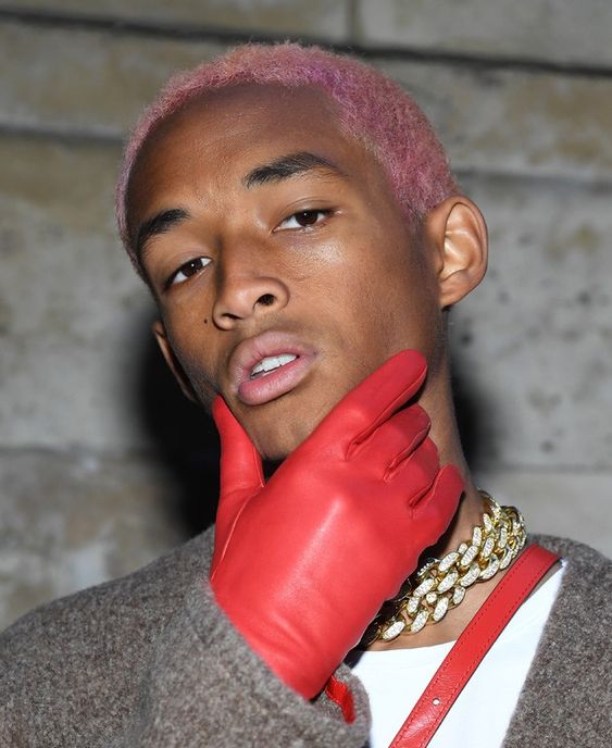 Jaden Smith pink haircut ideas