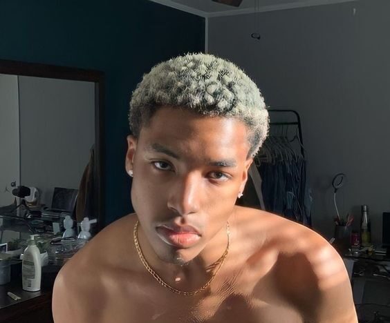 black teen haircuts with blonde tips
