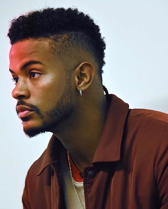 side fade black haircut