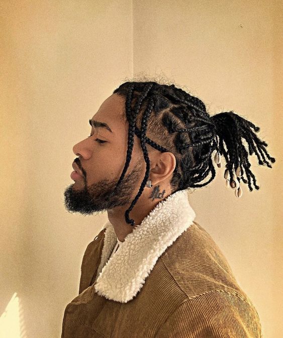 micro braids hairstyle