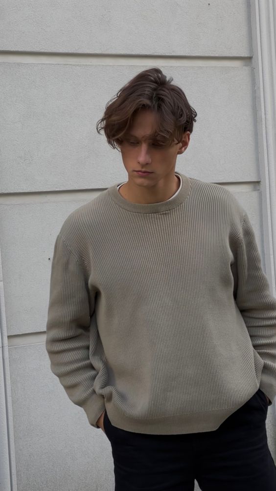 casual knit sweater outfit 