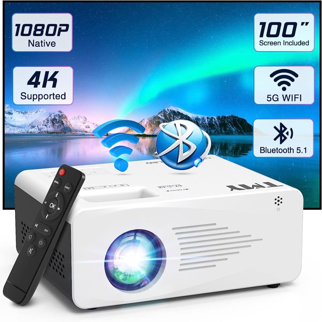 best projectors for dorm rooms with wifi and bluetooth
