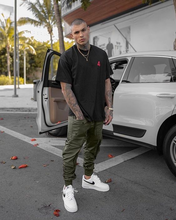 Air Force 1 outfit ideas for men