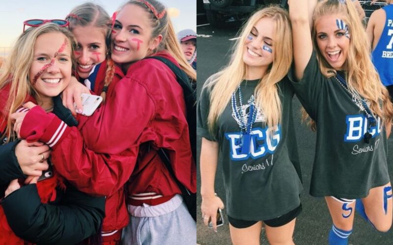 College Game Day Face Paint Ideas