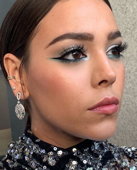 black dress makeup ideas