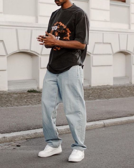 Air Force 1 outfit ideas with jeans