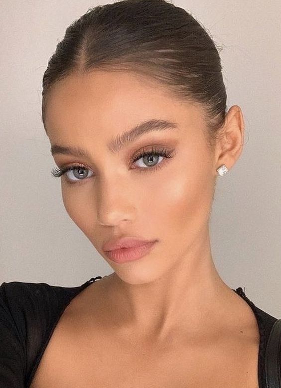 prom eye makeup ideas for black dress