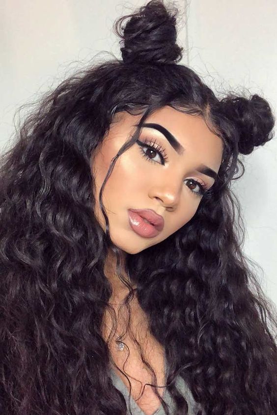 long wavy cute simple hair 