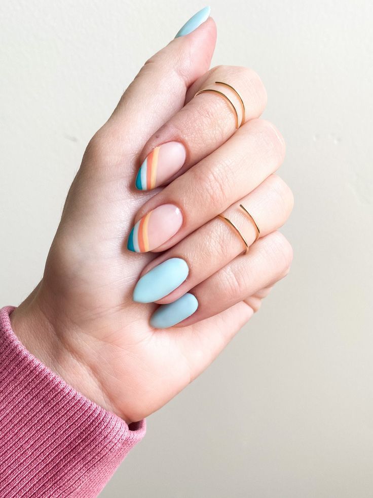 Teenage acrylic nails 