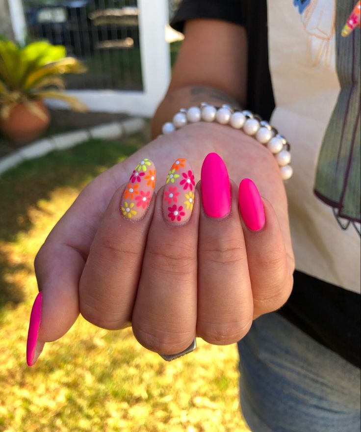 teenage acrylic nails