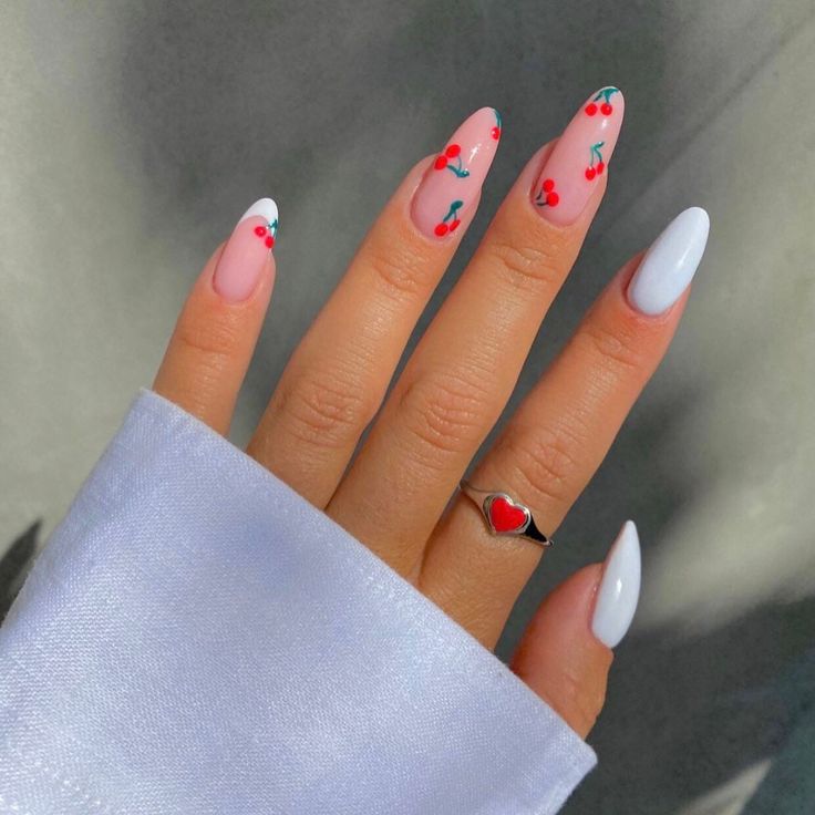 simple acrylic nails