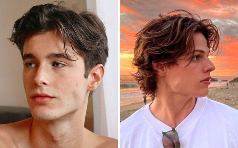 medium hairstyles for teenage guys