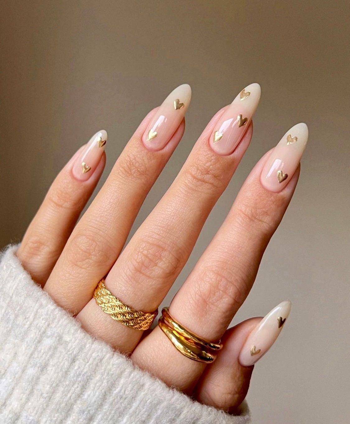 white graduation nails