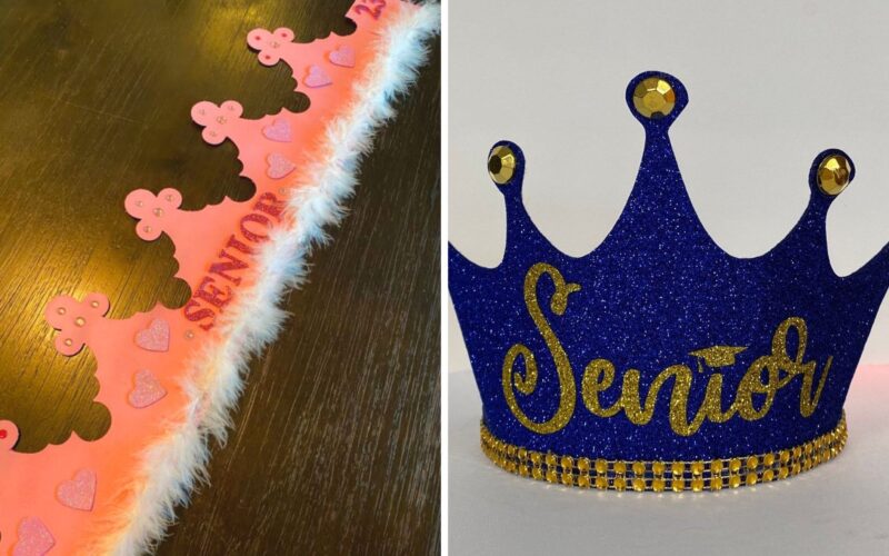 senior crown ideas for girls