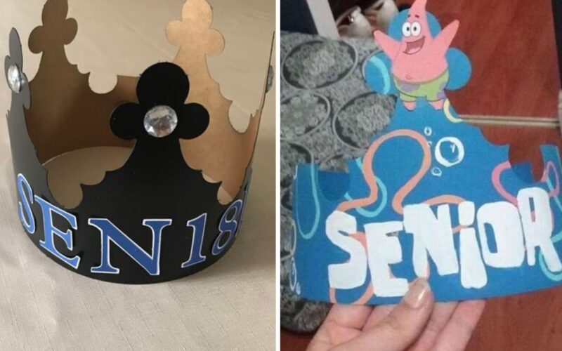 senior crown ideas for guys