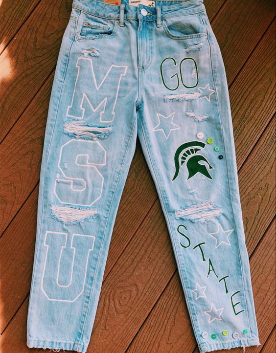 senior jeans ideas