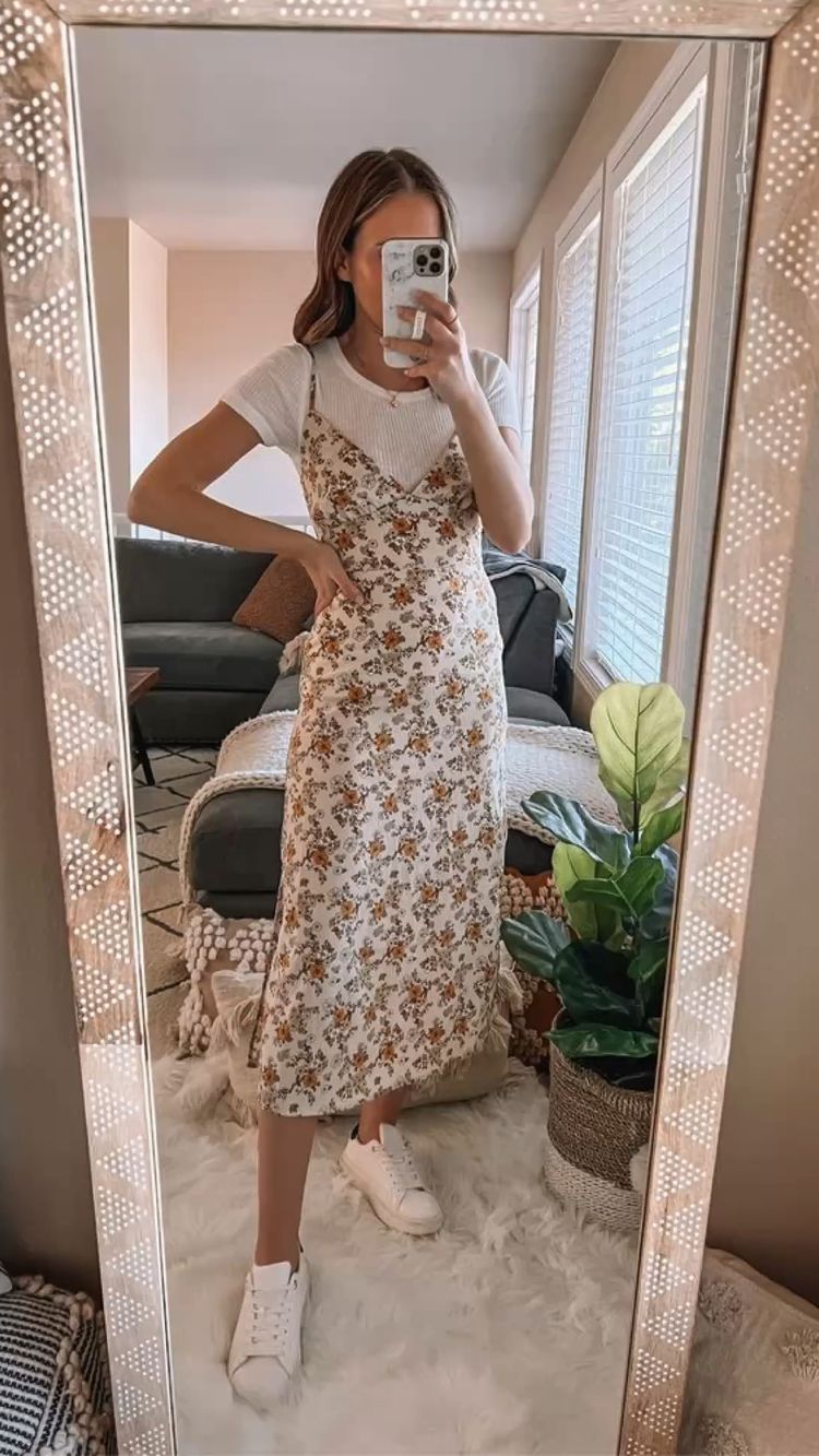 cute simple dress for fall