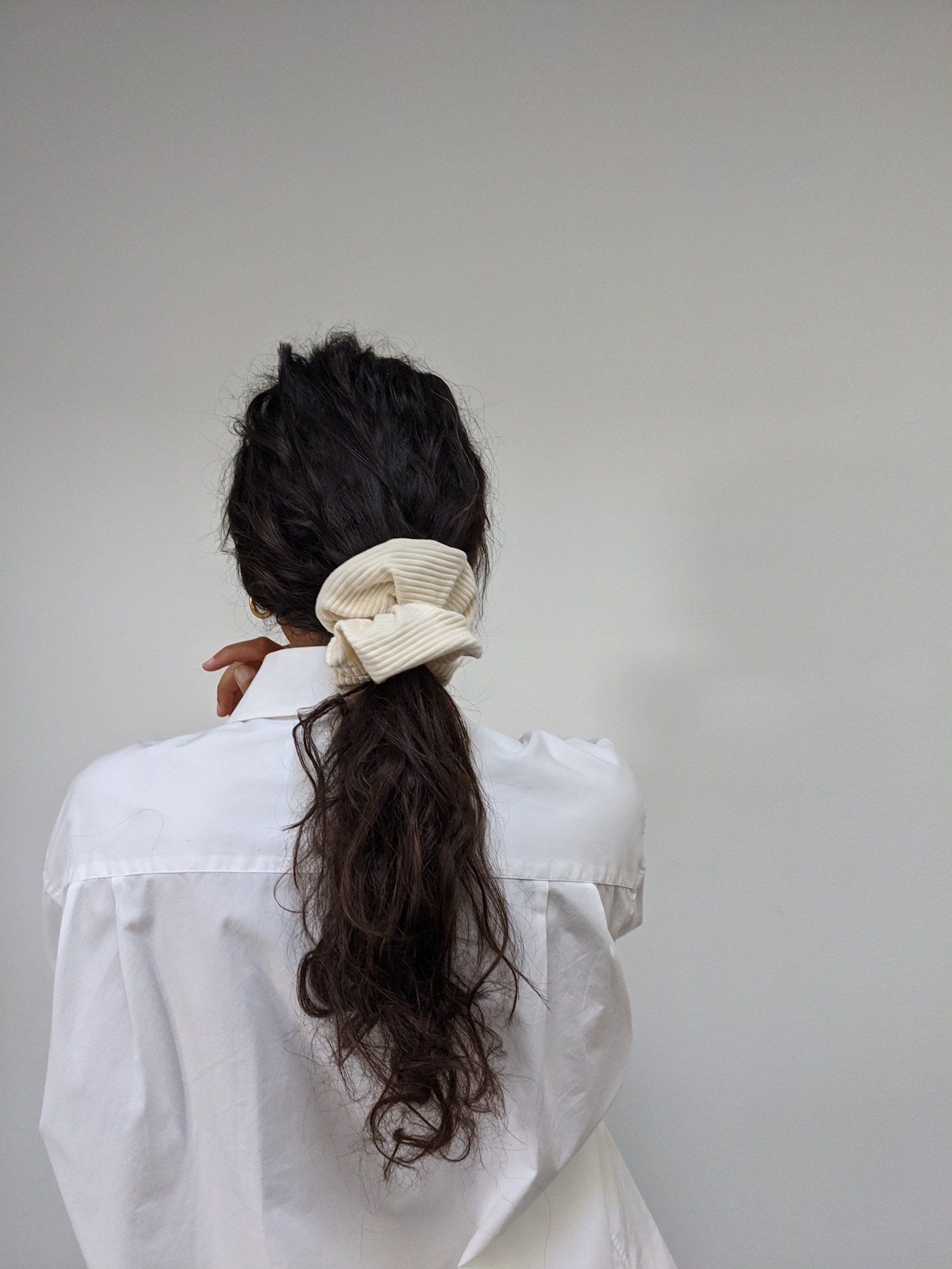 down updo hairstyle for brunette