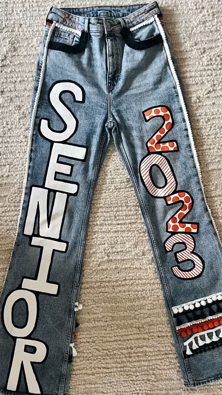 senior jeans ideas