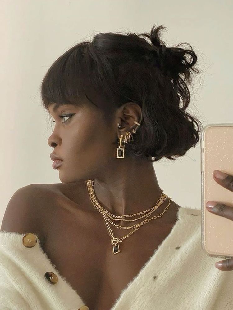 short hairstyle for black girl