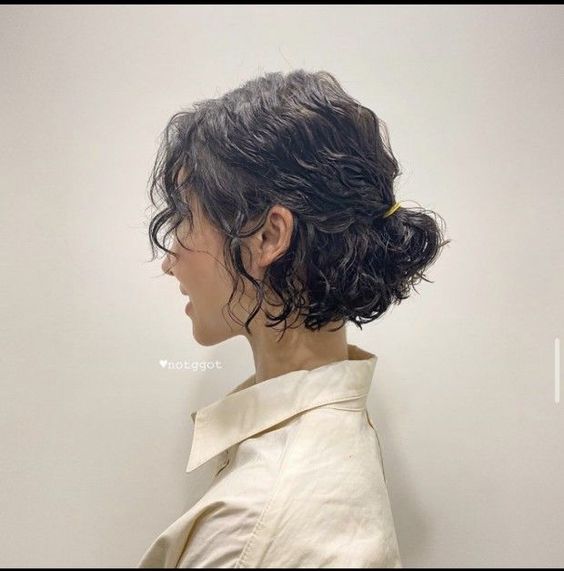half up naturally curly hairstyle
