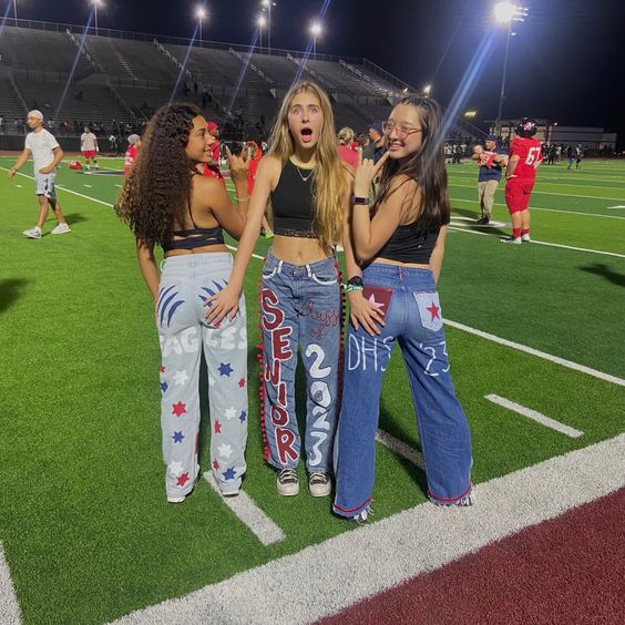 cute DIY jeans for seniors
