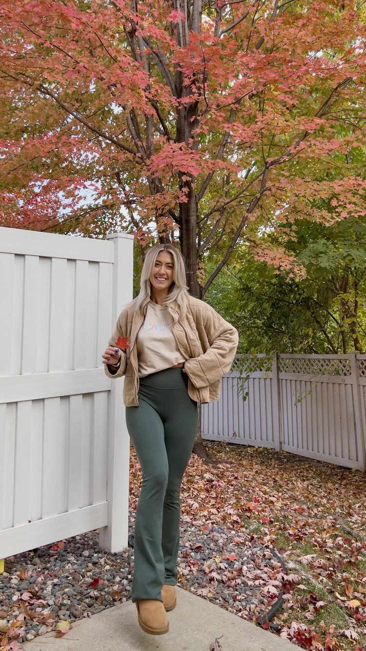 autumn teenage girl outfit cute