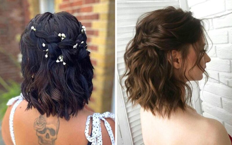 graduation hairstyles for short hair