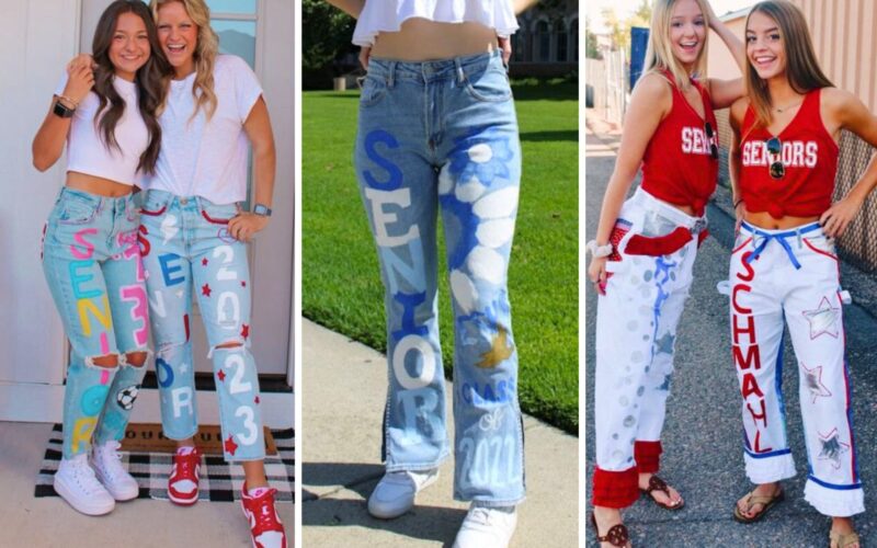 senior jeans ideas