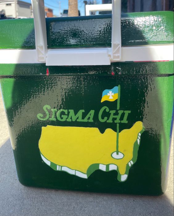 frat cooler painting ideas