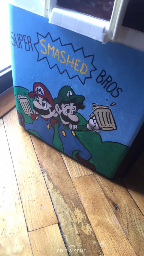 creative beach bear cooler