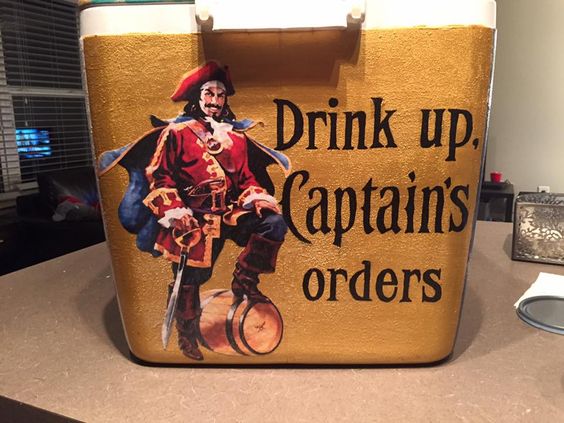 frat cooler painting ideas