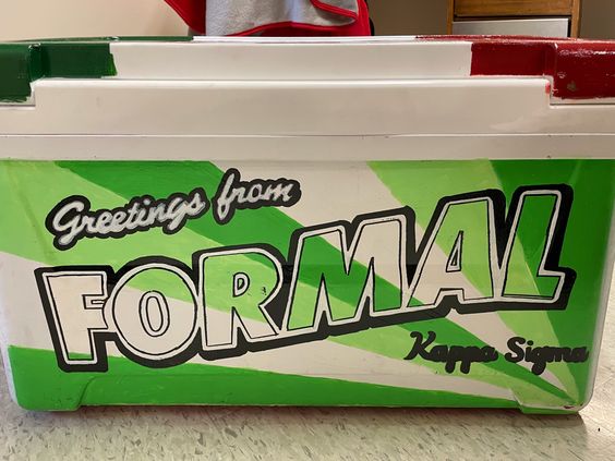 frat cooler painting ideas