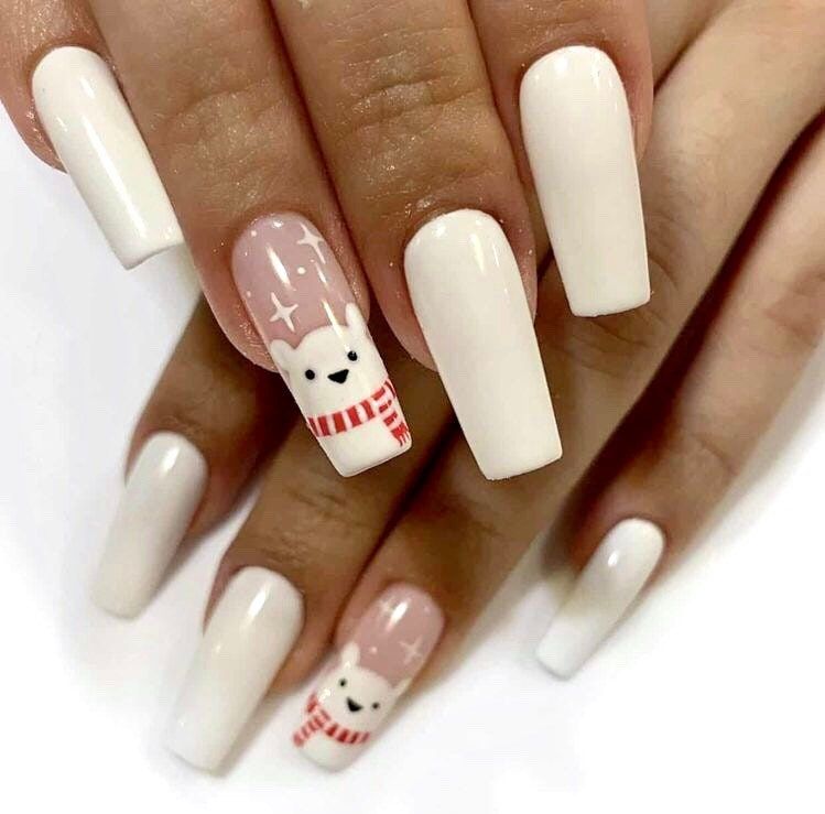nail designs acrylic simple