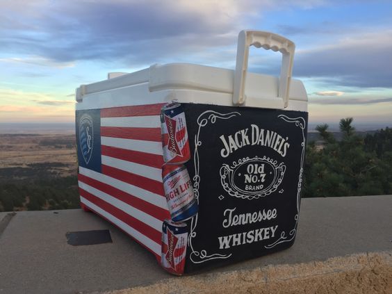 frat cooler painting ideas