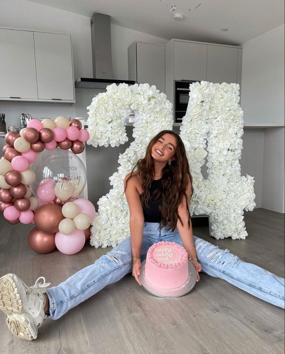 casual birthday photoshoot